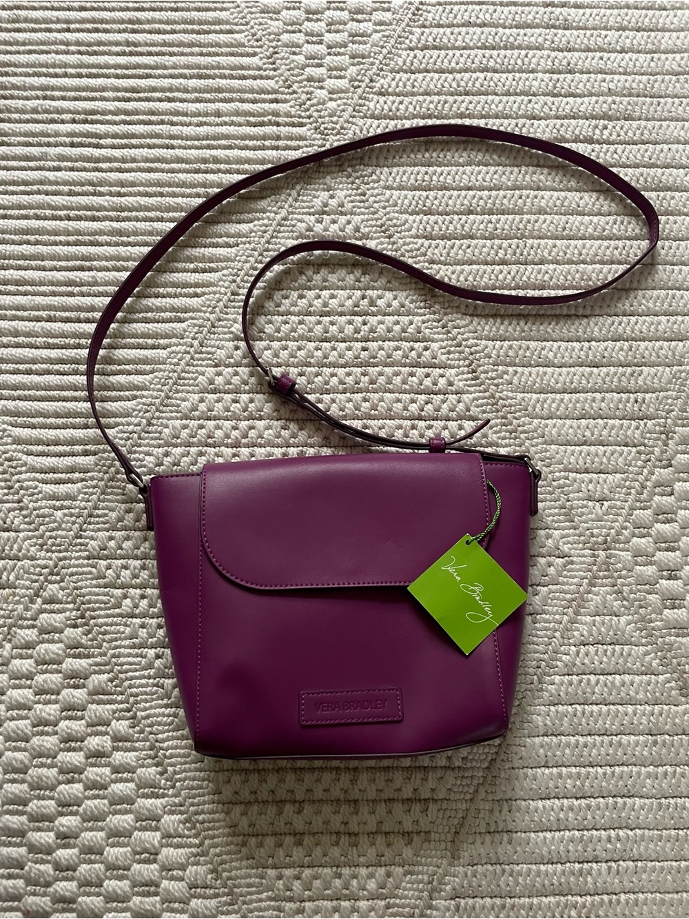 NWT Vera Bradley Plum Purple Crossbody Bag